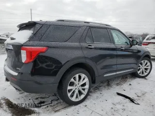 2022 Ford Explorer Platinum with VIN 1FM5K8HC9NGC20986, listed as a Copart auction lot 42523115 with 37,505 mi miles and Clean Title. Bid and sale history available at carsss.com. Image 3.