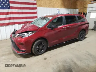 2024 Toyota Sienna XSE с VIN 5TDDSKFC9RS137974, выставлен на аукционе Copart как лот 64851525 с пробегом 13 741 миль миль и Чистый • Clean title. История ставок и продаж доступна на DreamBid. Изображение 1.