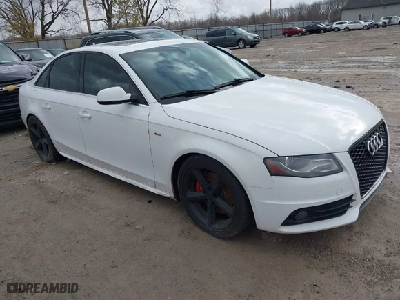 2012 Audi A4 2.0T Premium Plus with VIN WAUFFAFL7CA054617, listed as a IAAI auction lot 41730868 with 141,650 mi miles. Bid and sale history available at carsss.com. Image 1.