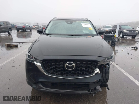 2023 Mazda CX-5 2.5 S Premium Package with VIN JM3KFBDM6P0235133, listed as a IAAI auction lot 41457826 with 7,860 mi miles. Bid and sale history available at carsss.com. Image 12.
