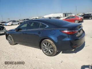 2019 Mazda 6 Grand Touring with VIN JM1GL1TY8K1503334, listed as a Copart auction lot 82921814 with 71,956 mi miles and Salvage Title. Bid and sale history available at carsss.com. Image 2.