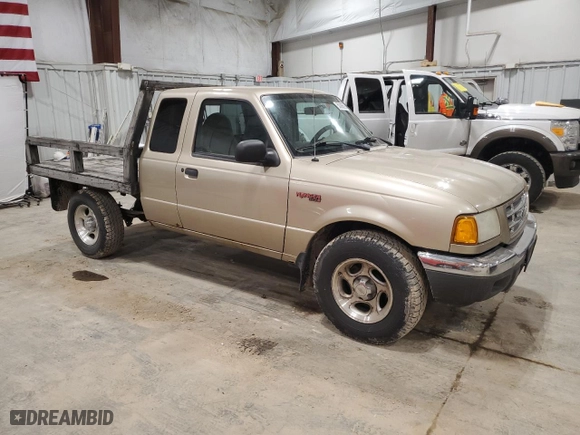2002 Ford Ranger XL Fleet with VIN 1FTYR44V62PB36360, listed as a Copart auction lot 50268595 with 117,479 mi miles and Clean Title. Bid and sale history available at carsss.com. Image 4.