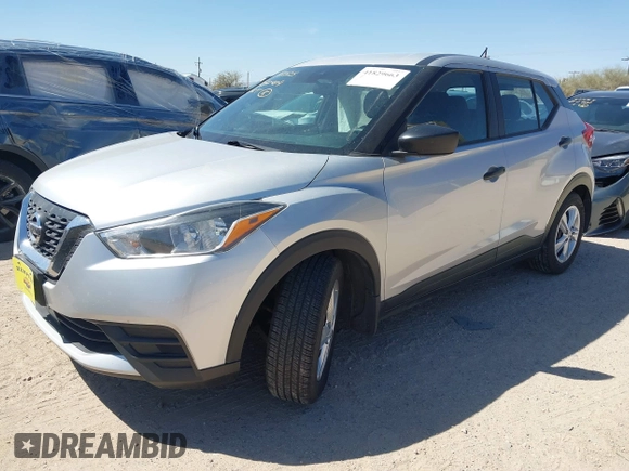 2020 Nissan Kicks S with VIN 3N1CP5BV2LL524100, listed as a IAAI auction lot 41829663 with 50,530 mi miles. Bid and sale history available at carsss.com. Image 17.
