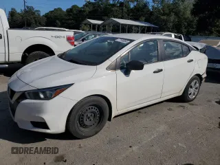 2021 Nissan Versa S with VIN 3N1CN8DV2ML859525, listed as a Copart auction lot 77190984 with 266,924 mi miles and Salvage title. Bid and sale history available at DreamBid. Image 1.