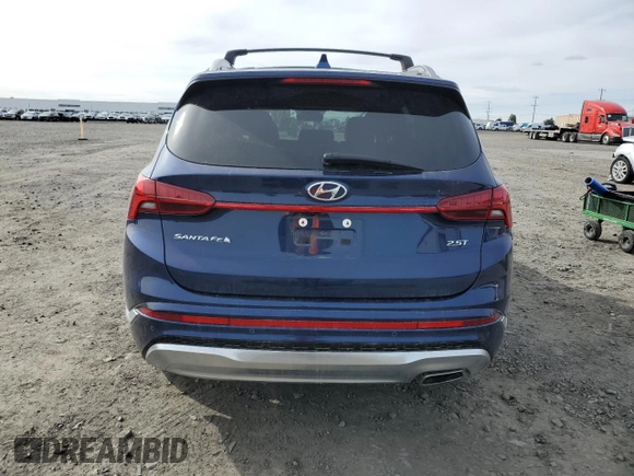 2023 Hyundai Santa Fe Calligraphy with VIN 5NMS54AL4PH593947, listed as a Copart auction lot 48129675 with 15,094 mi miles and Salvage Title. Bid and sale history available at carsss.com. Image 6.