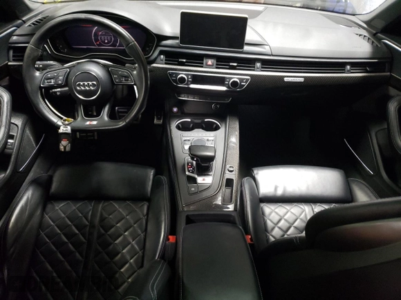 2018 Audi S4 Premium Plus with VIN WAUB4AF48JA003265, listed as a Copart auction lot 82392473 with 90,366 mi miles. Bid and sale history available at carsss.com. Image 8.