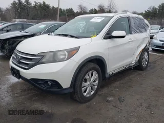 2014 Honda CR-V EX-L with VIN 5J6RM4H77EL015907, listed as a IAAI auction lot 41709554 with 133,550 mi miles. Bid and sale history available at carsss.com. Image 2.
