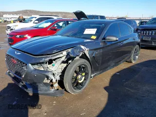 2019 Genesis G70 Advanced z VIN KMTG44LA6KU026842, wystawiony jako IAAI lot #41287135 z przebiegiem 124 608 mil mil oraz . Historia ofert i sprzedaży dostępna na DreamBid. Obrazek 18.
