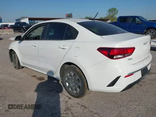 2023 Kia Rio LX with VIN 3KPA24AD9PE598789, listed as a IAAI auction lot 42019297 with 16,232 mi miles. Bid and sale history available at carsss.com. Image 3.