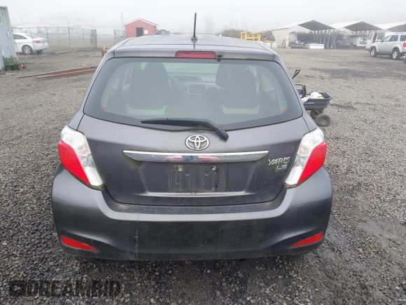 2013 Toyota Yaris L with VIN JTDJTUD39DD560766, listed as a IAAI auction lot 41031127 with 57,831 mi miles. Bid and sale history available at carsss.com. Image 16.