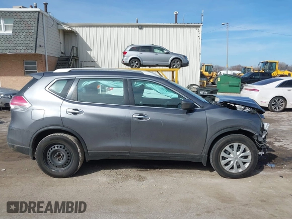 2016 Nissan Rogue SV with VIN 5N1AT2MT4GC880023, listed as a IAAI auction lot 41770822 with 174,843 mi miles. Bid and sale history available at carsss.com. Image 14.