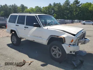 1998 Jeep Cherokee Sport with VIN 1J4FJ68S8WL116368, listed as a Copart auction lot 59228735 with 113,546 mi miles and Salvage title. Bid and sale history available at DreamBid. Image 4.