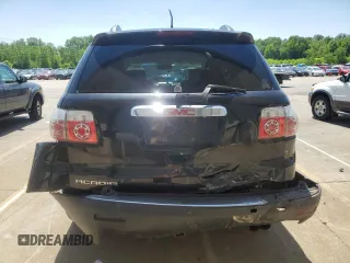 2010 GMC Acadia SLT1 with VIN 1GKLRMED9AJ107599, listed as a Copart auction lot 56105825 with 201,113 mi miles and Salvage title. Bid and sale history available at DreamBid. Image 6.