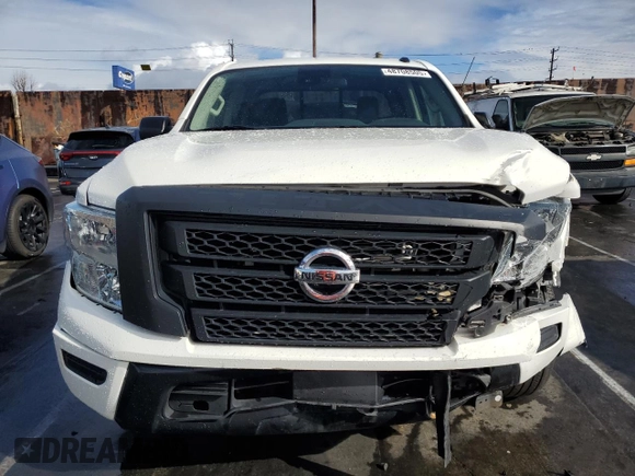 2021 Nissan Titan SV with VIN 1N6AA1EE5MN528618, listed as a Copart auction lot 48708505 with 62,850 mi miles and Salvage title. Bid and sale history available at DreamBid. Image 5.
