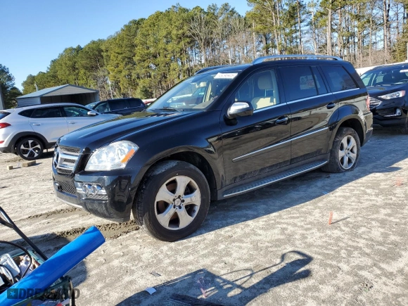 2010 Mercedes-Benz GL-Class GL 450 with VIN 4JGBF7BEXAA547339, listed as a Copart auction lot 45295925 with 189,497 mi miles and Salvage Title. Bid and sale history available at carsss.com. Image 1.