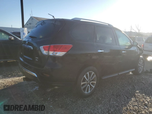 2013 Nissan Pathfinder SL with VIN 5N1AR2MM3DC663985, listed as a Copart auction lot 88581105 with 192,662 mi miles and Non repairable. Bid and sale history available at DreamBid. Image 3.