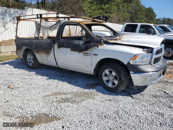2017 Ram 1500 Tradesman with VIN 3C6JR6DT9HG631829, listed as a Copart auction lot 48333395 with 0 mi miles and Non Repairable. Bid and sale history available at carsss.com. Image 4.