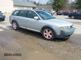 2004 Audi allroad A6 V8 with VIN WA1YD64B24N017052, listed as a IAAI auction lot 42085824 with 151,368 mi miles and . Bid and sale history available at DreamBid. Image 1.