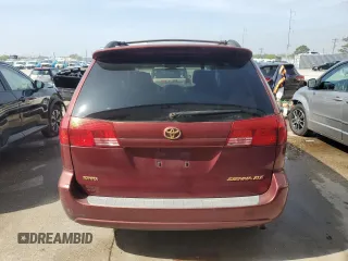 2005 Toyota Sienna XLE with VIN 5TDZA22C15S242002, listed as a Copart auction lot 50413605 with 320,039 mi miles and Salvage Title. Bid and sale history available at carsss.com. Image 6.