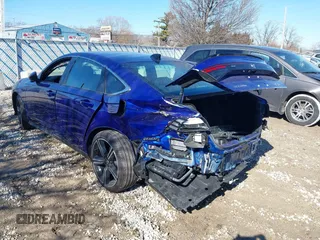 2024 Honda Accord Sport с VIN 1HGCY2F55RA073118, выставлен на аукционе IAAI как лот 41665233 с пробегом 1 069 миль миль и . История ставок и продаж доступна на DreamBid. Изображение 3.