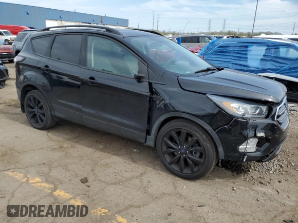 2017 Ford Escape SE with VIN 1FMCU0G98HUE89060, listed as a Copart auction lot 55286815 with 74,957 mi miles and Clean Title. Bid and sale history available at carsss.com. Image 4.