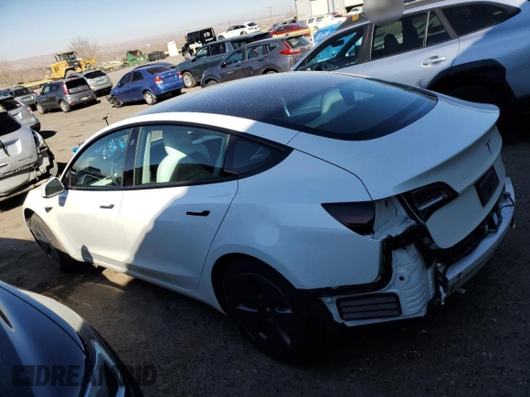 2022 Tesla Model 3 Long Range with VIN 5YJ3E1EB4NF249277, listed as a Copart auction lot 45952725 with Not Provided miles and Salvage Title. Bid and sale history available at DreamBid. Image 2.