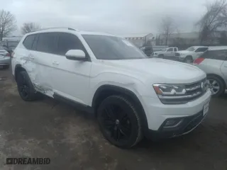2018 Volkswagen Atlas 3.6L V6 SEL with VIN 1V2MR2CA1JC587427, listed as a IAAI auction lot 41152664 with 105,339 mi miles. Bid and sale history available at carsss.com. Image 1.