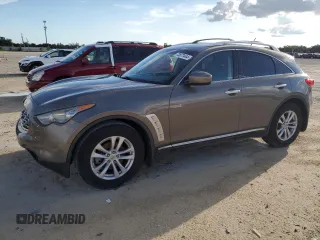 2009 Infiniti FX with VIN JNRAS18U09M102626, listed as a Copart auction lot 73877444 with Not Provided miles and Non Repairable. Bid and sale history available at carsss.com. Image 1.