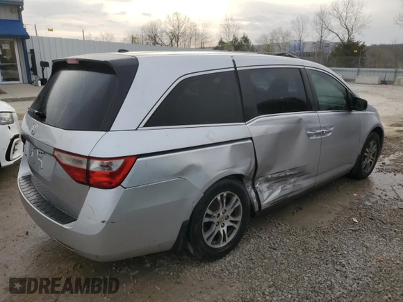 2011 Honda Odyssey EX-L with VIN 5FNRL5H62BB035163, listed as a Copart auction lot 49179955 with 237,661 mi miles and Non Repairable. Bid and sale history available at carsss.com. Image 3.