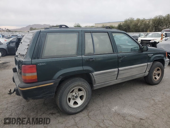 1993 Jeep Grand Cherokee Laredo with VIN 1J4GZ58S7PC125040, listed as a Copart auction lot 78846954 with 149,531 mi miles and Salvage Title. Bid and sale history available at carsss.com. Image 3.