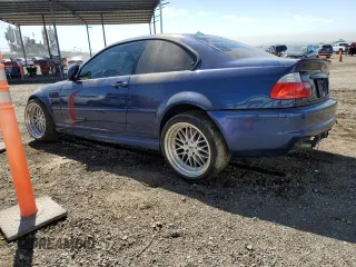 2003 BMW 3 Series M3 with VIN WBSBL93403JR23766, listed as a Copart auction lot 75096244 with 121,989 mi miles and Salvage title. Bid and sale history available at DreamBid. Image 2.