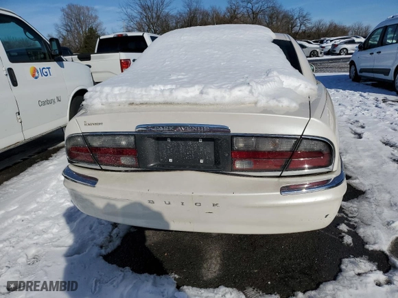 2005 Buick Park Avenue with VIN 1G4CW54K154108899, listed as a Copart auction lot 58314334 with 118364 miles and Salvage Title. Bid and sale history available at carsss.com. Image 6.