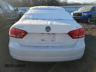 2013 Volkswagen Passat SE w/Sunroof with VIN 1VWBP7A30DC075871, listed as a Copart auction lot 42301085 with 178,034 mi miles and Clean Title. Bid and sale history available at carsss.com. Image 6.