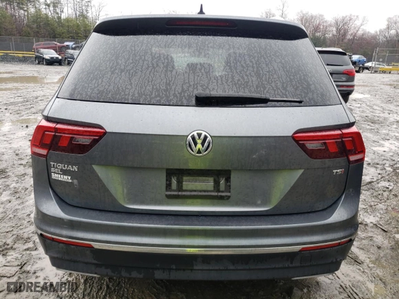 2018 Volkswagen Tiguan SEL with VIN 3VV3B7AX6JM121028, listed as a Copart auction lot 48476485 with 114,919 mi miles and Salvage Title. Bid and sale history available at carsss.com. Image 6.