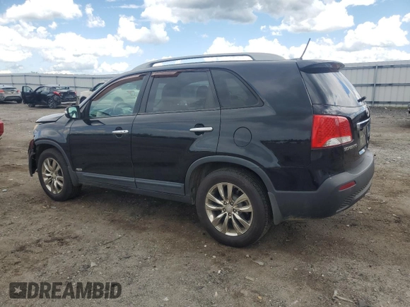 2011 Kia Sorento EX with VIN 5XYKUDA23BG037514, listed as a Copart auction lot 55609025 with 186,135 mi miles and Clean Title. Bid and sale history available at DreamBid. Image 2.