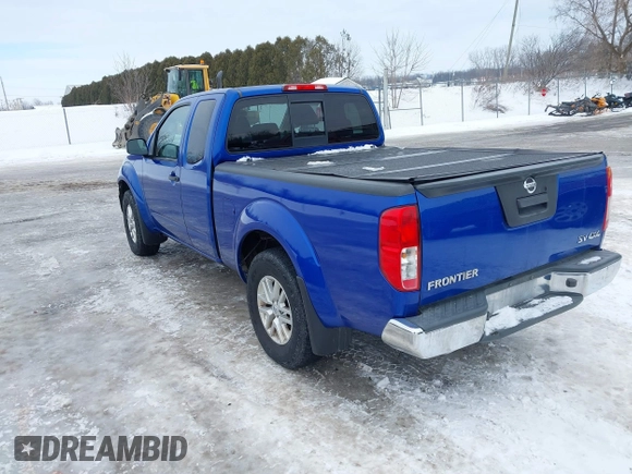 2015 Nissan Frontier SV with VIN 1N6AD0CWXFN717667, listed as a IAAI auction lot 41566217 with 117,236 mi miles and . Bid and sale history available at DreamBid. Image 3.