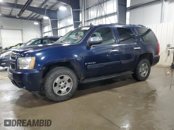 2009 Chevrolet Tahoe 2LT z VIN 1GNFK23039R275793, wystawiony jako Copart lot #58754955 z przebiegiem 234 801 mil mil oraz Czysty tytuł • Clean title. Historia ofert i sprzedaży dostępna na DreamBid. Obrazek 1.