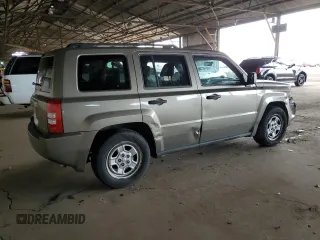 2008 Jeep Patriot Sport с VIN 1J8FF28W68D759620, выставлен на аукционе Copart как лот 51824805 с пробегом 197 180 миль миль и Списание • Salvage title. История ставок и продаж доступна на DreamBid. Изображение 3.