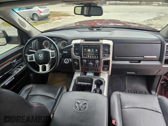 2017 Ram 3500 Laramie with VIN 3C63R3ML2HG690809, listed as a Copart auction lot 79290504 with 108,033 mi miles and Clean Title. Bid and sale history available at carsss.com. Image 9.