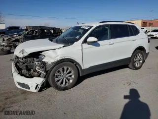 2019 Volkswagen Tiguan SE with VIN 3VV2B7AX4KM024794, listed as a Copart auction lot 46155955 with 88,632 mi miles and Salvage Title. Bid and sale history available at carsss.com. Image 1.