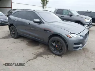 2019 Jaguar F-Pace 25t Premium with VIN SADCJ2FX2KA358373, listed as a IAAI auction lot 42795736 with 94,274 mi miles and . Bid and sale history available at DreamBid. Image 1.