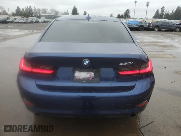 2019 BMW 3 Series 330i with VIN WBA5R1C50KAJ99375, listed as a Copart auction lot 48435445 with 66,547 mi miles and Salvage Title. Bid and sale history available at DreamBid. Image 6.
