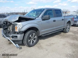 2020 Ford F-150 XL with VIN 1FTEW1EP0LFB83899, listed as a IAAI auction lot 41646039 with 151,358 mi miles. Bid and sale history available at carsss.com. Image 2.