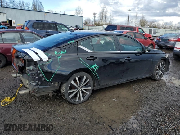 2019 Nissan Altima SR with VIN 1N4BL4CV1KC215327, listed as a Copart auction lot 48922465 with 83,338 mi miles and Salvage Title. Bid and sale history available at carsss.com. Image 3.