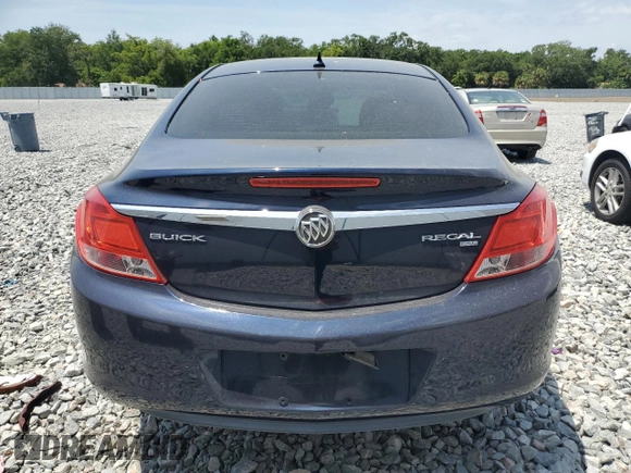 2011 Buick Regal CXL RL4 z VIN 2G4GS5EC6B9196992, wystawiony jako Copart lot #54180635 z przebiegiem 70 788 mil mil oraz Szkoda całkowita • Salvage title. Historia ofert i sprzedaży dostępna na DreamBid. Obrazek 6.