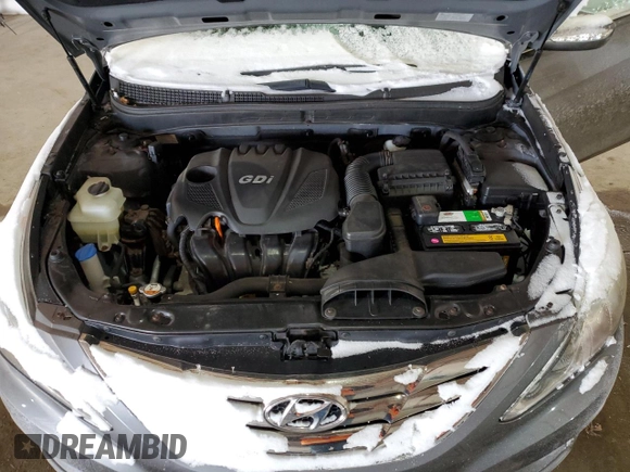 2013 Hyundai Sonata Limited with VIN 5NPEC4AC4DH617813, listed as a Copart auction lot 46164025 with 87,256 mi miles and Salvage Title. Bid and sale history available at DreamBid. Image 12.