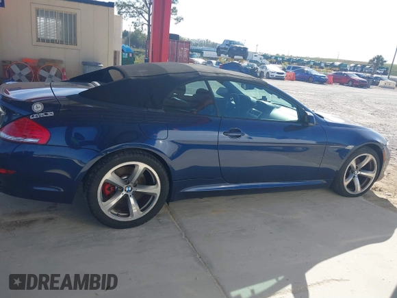 2010 BMW 6 Series 650i with VIN WBAEB5C53AC225241, listed as a IAAI auction lot 41642038 with 134,310 mi miles. Bid and sale history available at carsss.com. Image 12.