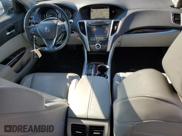2017 Acura TLX V6 w/Technology Pkg with VIN 19UUB2F54HA002674, listed as a Copart auction lot 46673835 with 93,597 mi miles and Salvage Title. Bid and sale history available at carsss.com. Image 8.