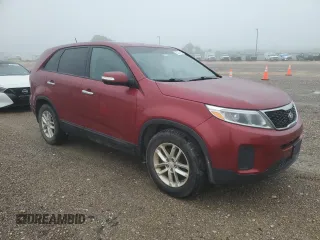 2014 Kia Sorento LX with VIN 5XYKT3A6XEG449711, listed as a Copart auction lot 55747185 with 88,795 mi miles and Clean Title. Bid and sale history available at DreamBid. Image 4.
