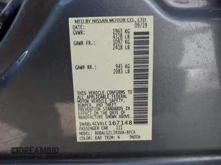 2020 Nissan Altima SR z VIN 1N4BL4CVXLC167148, wystawiony jako IAAI lot #41857964 z przebiegiem 111 344 mil mil oraz . Historia ofert i sprzedaży dostępna na DreamBid. Obrazek 9.